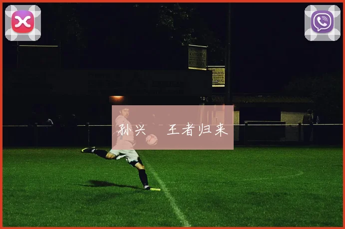 孙兴慜王者归来